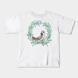 African grey parrot Kids T-Shirt